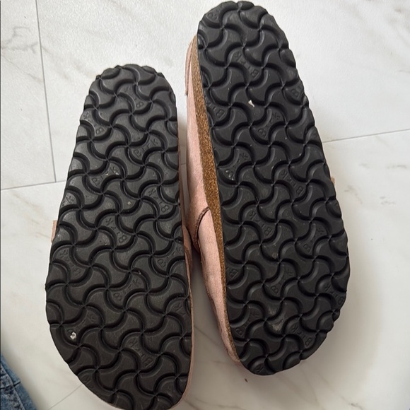 Birkenstock Blush Suede Loafers - Picture 3 of 4